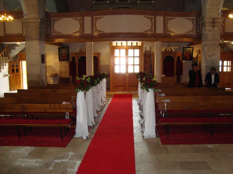 Unutrašnjost X. postaja križnog puta