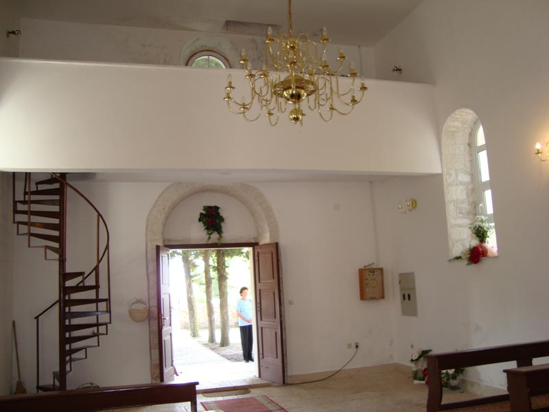 Unutrašnjost crkve Unutrašnjost crkve